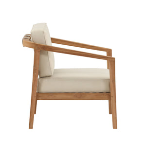 Coussin pour chaise Kenya en tissu beige