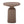 Millan Table d'appoint, Marron, Aluminium - Tables d'appoint