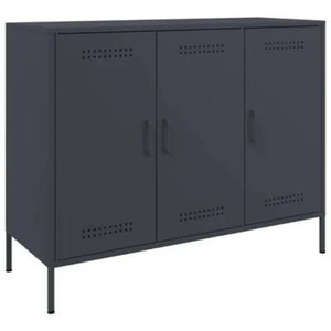 Buffet en acier anthracite 