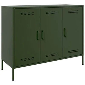 buffet en acier vert 