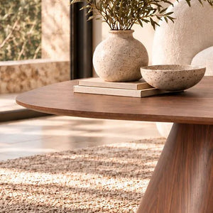 Table basse LANZO 120 x 92,5 cm – Vert profond ou moka, MDF - Tables basses