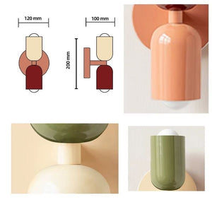 Applique Murale LED NORDIC COLOR - Personnalisable - applique murale