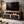 Meuble tv indus bois massif et acier 