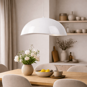 Suspension design Waved Large – métal émaillé - Suspensions