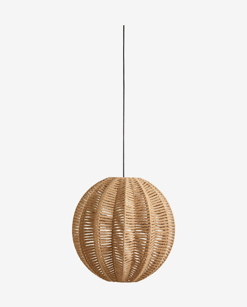 Suspension JUTA en rotin naturel – design scandinave