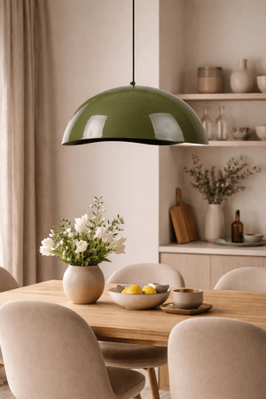 Suspension design Waved Large – métal émaillé - Suspensions