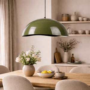 Suspension design Waved Large – métal émaillé - Suspensions