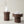 Table d'appoint Malung brun dans un salon moderne