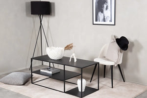 Table basse Staal en acier thermolaqué, 120 x 50 x 50 cm
