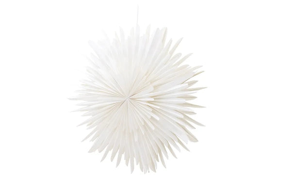 Suspension étoile Sälen 80 cm — papier blanc