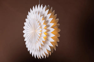 Suspension étoile Storlien 80 cm blanche — Venture Design