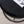 Pouf Petra noir, hauteur d'assise de 47 cm