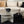 Table basse ronde Ålesund Ø 85 cm en MDF décor marbre
