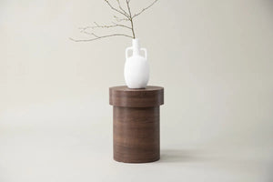 Table d'appoint Malung Ø 35 cm en MDF stratifié papier