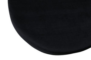 Pouf Pot en tissu teddy et acier, Ø 40 cm