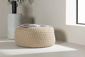Pouf Sam Ø 45 cm en polyester