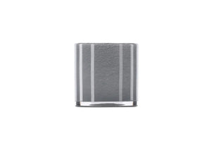 Lanterne Glora gris clair — format cube à aligner en dégradé