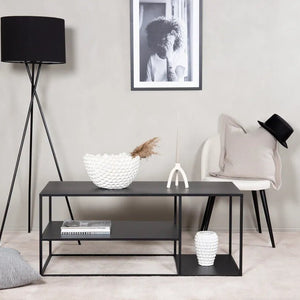 Table basse Staal 120 x 50 x 50 cm en acier thermolaqué