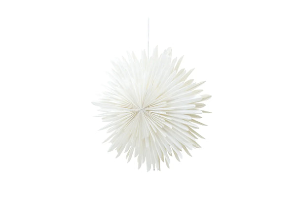 Suspension étoile Sälen 60 cm — papier blanc