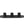Bougeoir Dian 3 bougies noir mat — trois flammes sur 4 cm de hauteur