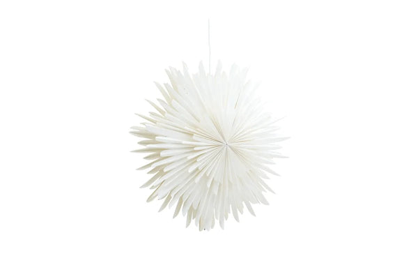 Suspension étoile Sälen 60 cm — papier blanc