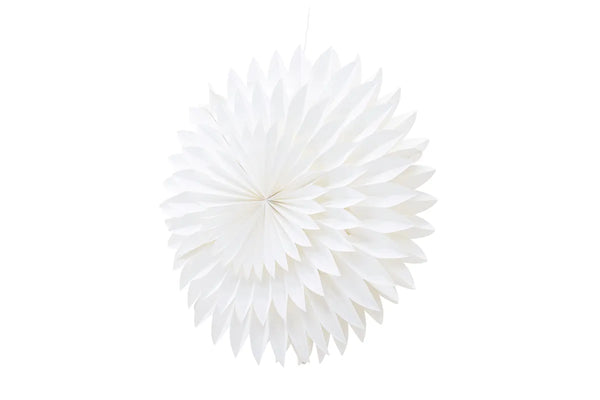 Suspension étoile Storlien 80 cm — papier blanc
