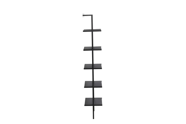 Étagère Caracas 183 cm — la colonne noire à 5 niveaux