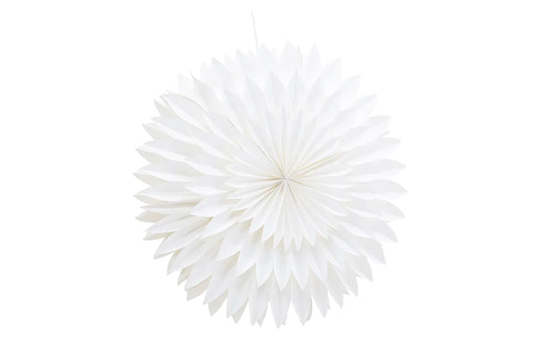 Suspension étoile Storlien 80 cm — papier blanc