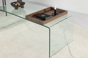 Table basse Telemark 110 x 50 cm transparente — Venture Design