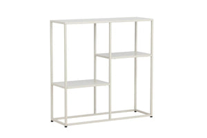 Étagère Staal 80 x 26 x 80 cm, design scandinave pour entrée