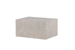 Table basse York 80 x 60 cm beige — Venture Design
