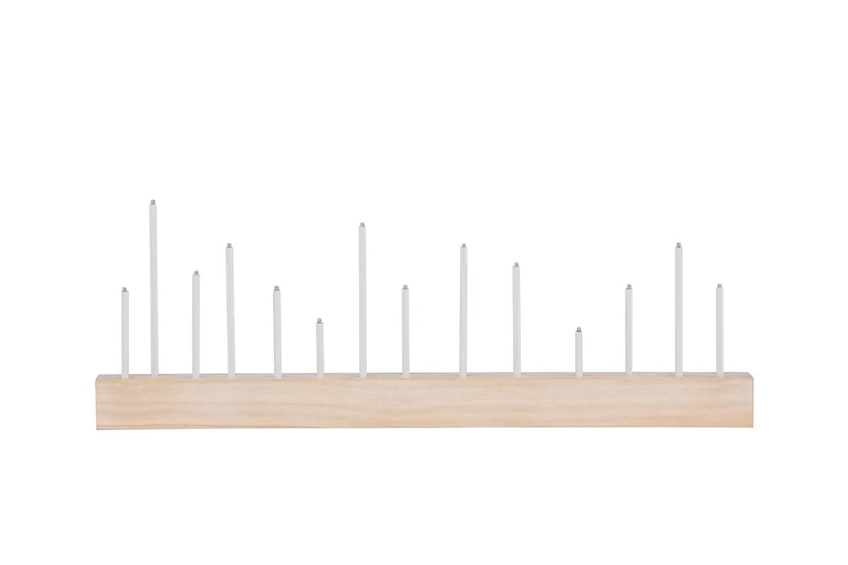 La lumière de décembre à la fenêtre