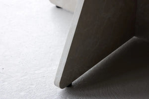 Table basse ronde Bootcut en MDF finition 3D paper, Ø 80 cm