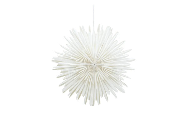 Suspension étoile Sälen 60 cm — papier blanc