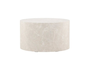 Table basse ronde York Ø 80 cm, design intemporel pour salon