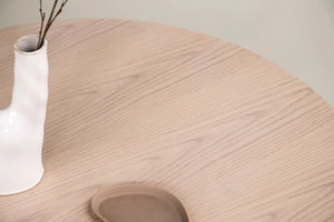 Table basse ronde Saltö Ø 65 cm bois blanchi — Venture Design