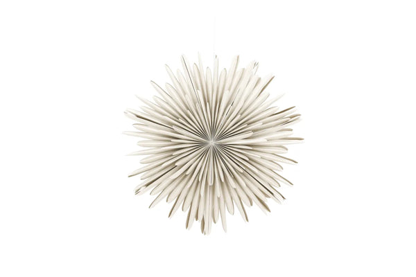 Suspension étoile Sälen 60 cm — papier beige