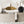 Table basse York 40 x 40 cm en MDF décor marbre