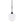 Suspension Colie blanche — LED intégrée dimmable sans câblage