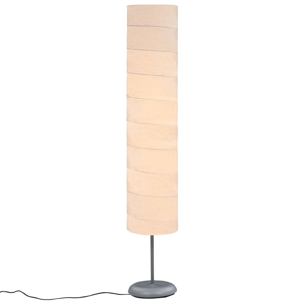 Lampadaire avec support 121 cm Blanc E27