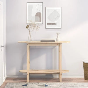console 110x40x80 cm Bois massif vidaXL