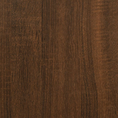 Table basse Chêne marron 90x50x35 cm Bois d'ingénierie