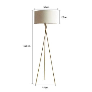 Lampadaires en métal pour salon - LED NORDIC Trépied moderne - BB'art meuble & déco