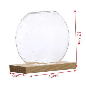 taille Vase en verre Minimaliste 