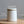 Vase en céramique blanche avec corde de chanvre BB'art meuble & déco