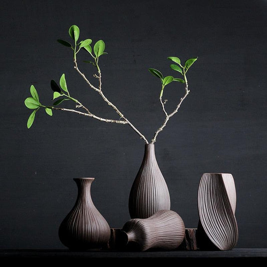 Vase Modern Chinese Style Ge Kiln - BB'art meuble & déco