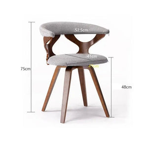 Chaise Minimaliste Moderne Bois massif - BB'art meuble & déco
