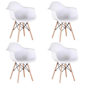 Ensemble de 4 chaises NORDIC Design BB'art meuble & déco