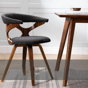 Chaise minimaliste en bois massif au design épuré
