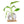 Vase en verre Minimaliste sur socle 